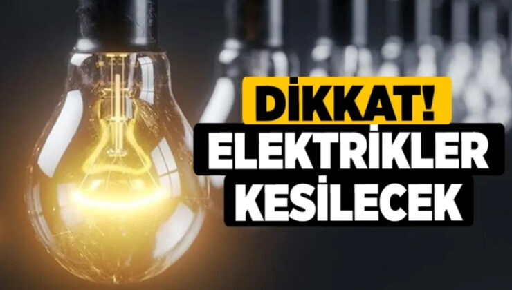 Alanya’da hafta sonu elektriksiz kalacağız: Elektrikler saat kaçta gelecek?