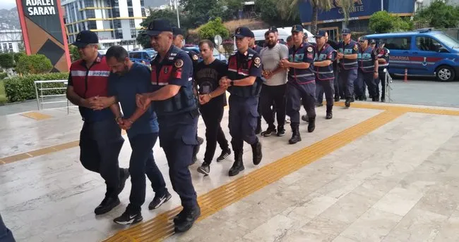Alanya’da siber suçlardan 15 kişi tutuklandı