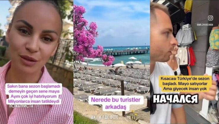 Alanya sokakları sessizliğe büründü! Nerede bu turistler?